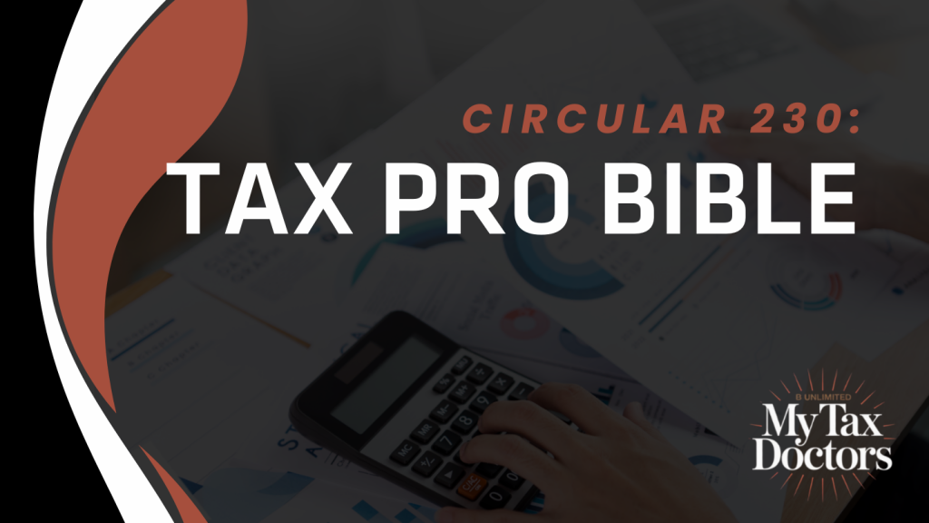 Circular 230: Tax Pro Bible