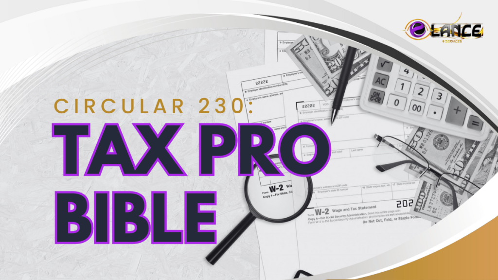 Circular 230: Tax Pro Bible