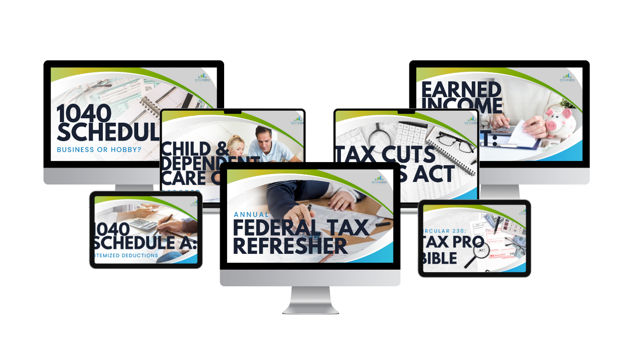 Revision Tax Pro Academy Call to Action
