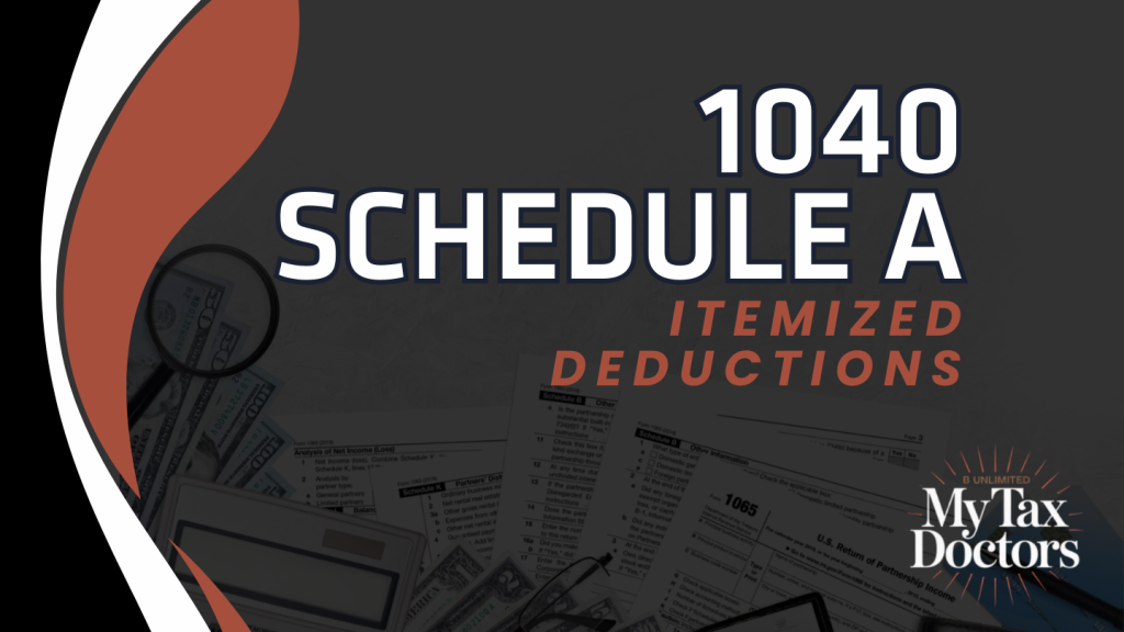 1040 Schedule A: Itemized Deductions