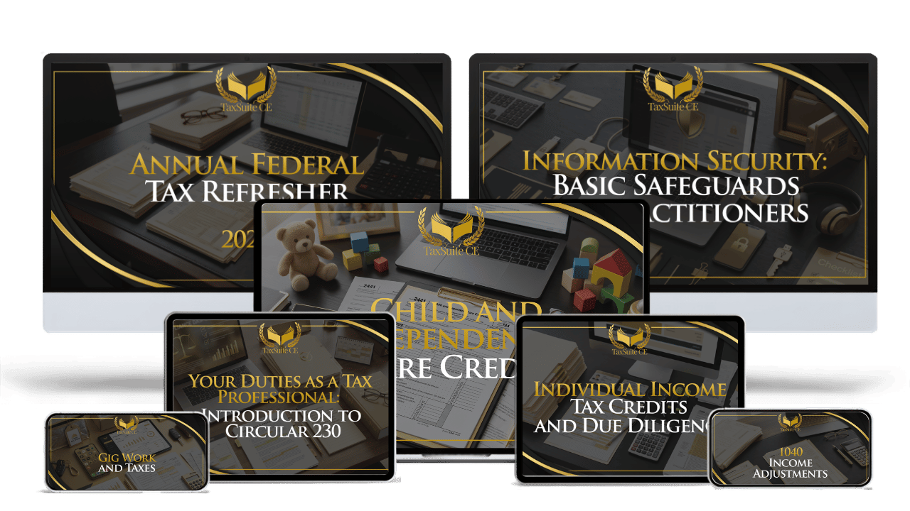 Tax Suite CE preview