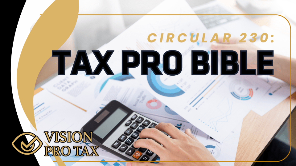 Circular 230: Tax Pro Bible