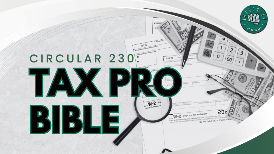 Circular 230: Tax Pro Bible