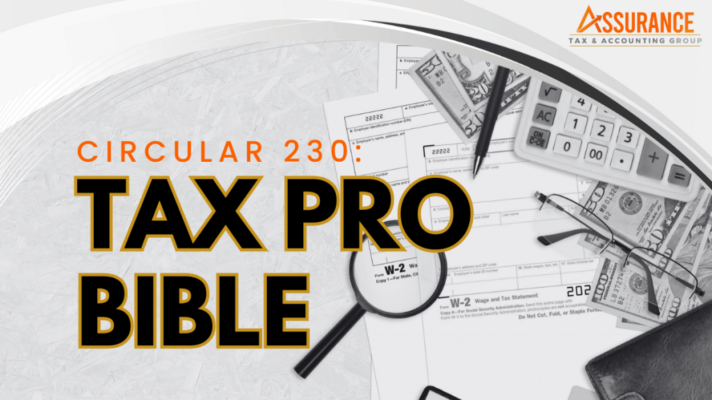 Circular 230: Tax Pro Bible