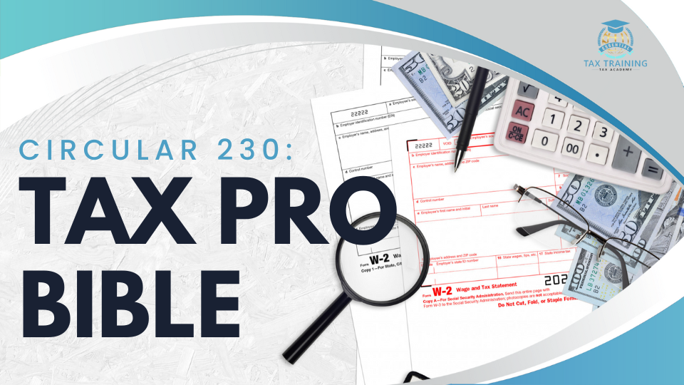 Circular 230: Tax Pro Bible