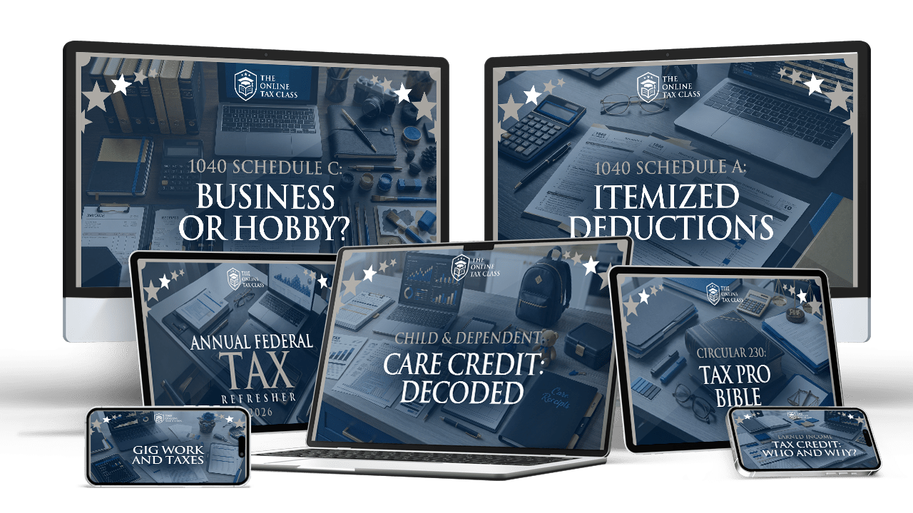 The Online Tax Class preview