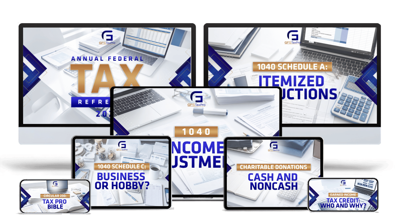 GFS Tax Pro Academy preview