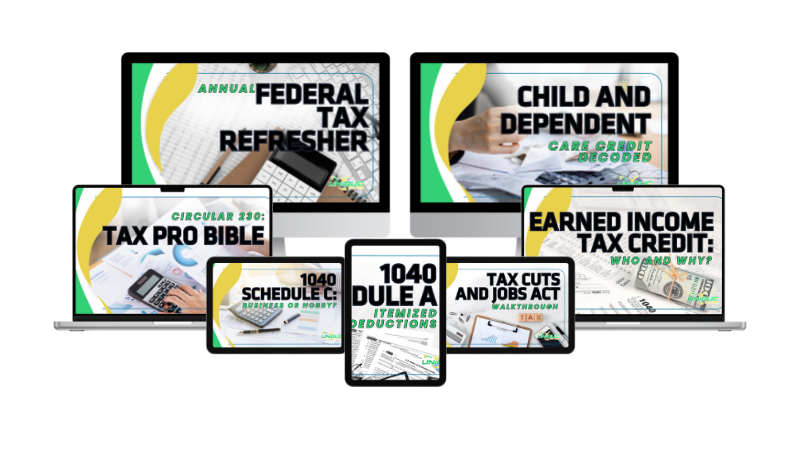 Unique Tax Pro Academy Call to Action