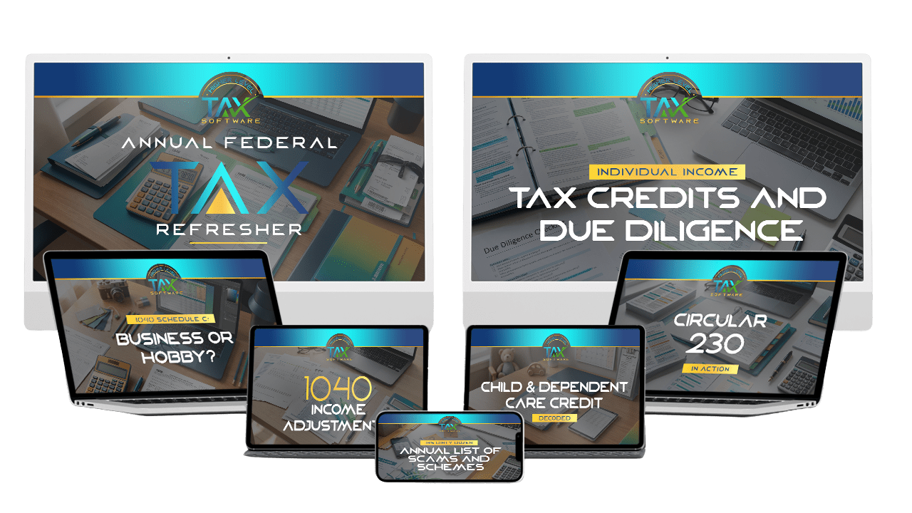 Higher Level Tax Software preview
