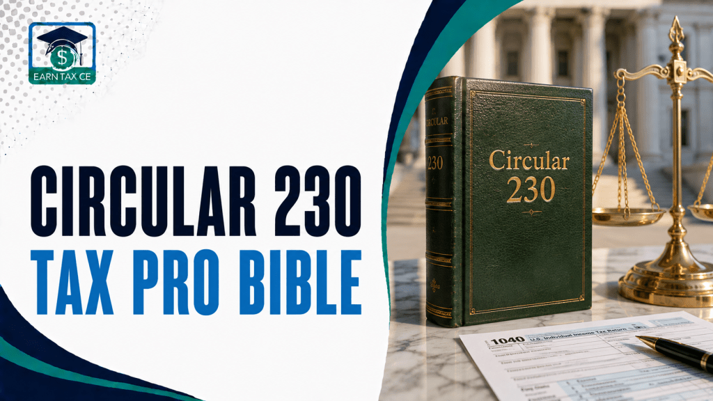 Circular 230: Tax Pro Bible